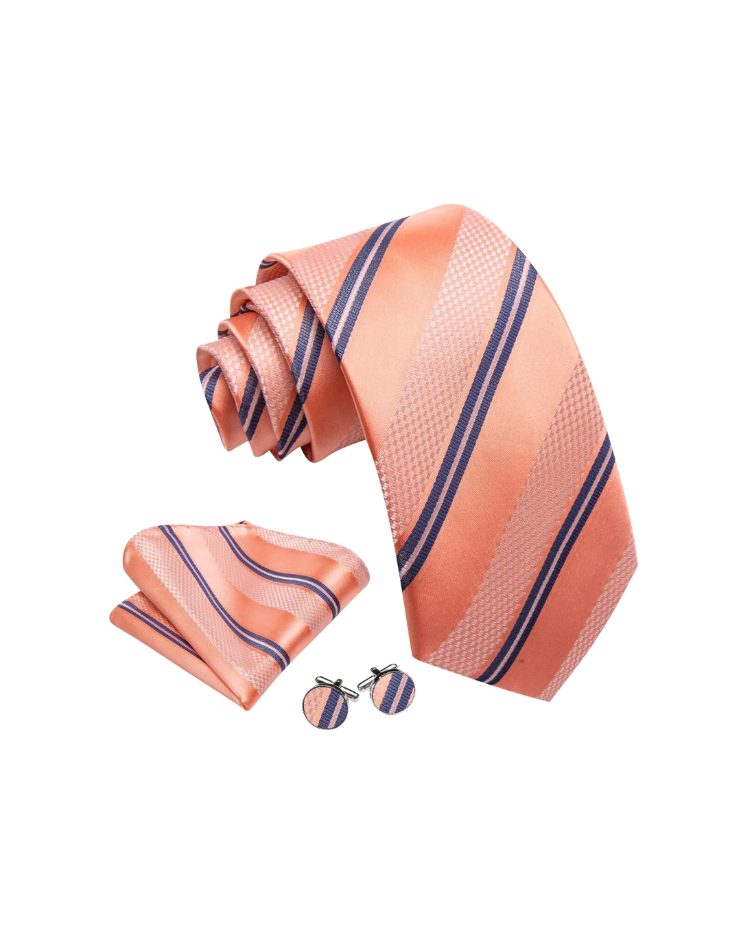 Silk Tie & Accessories Set - Tate Whalun