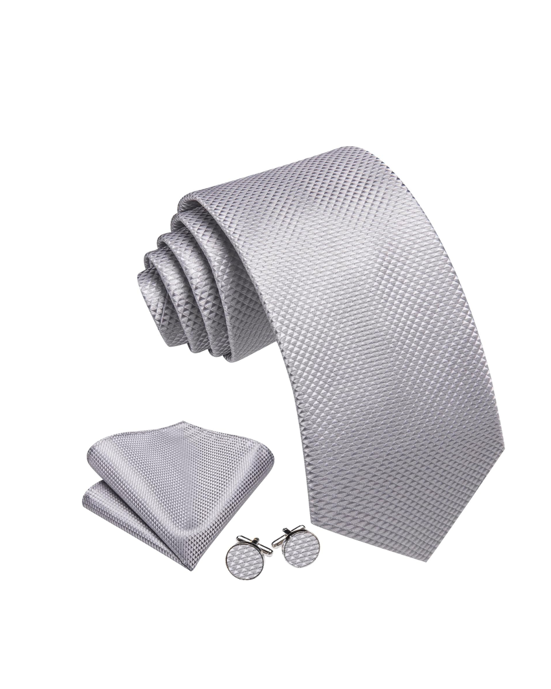 Silk Tie & Accessories Set - Tate Whalun