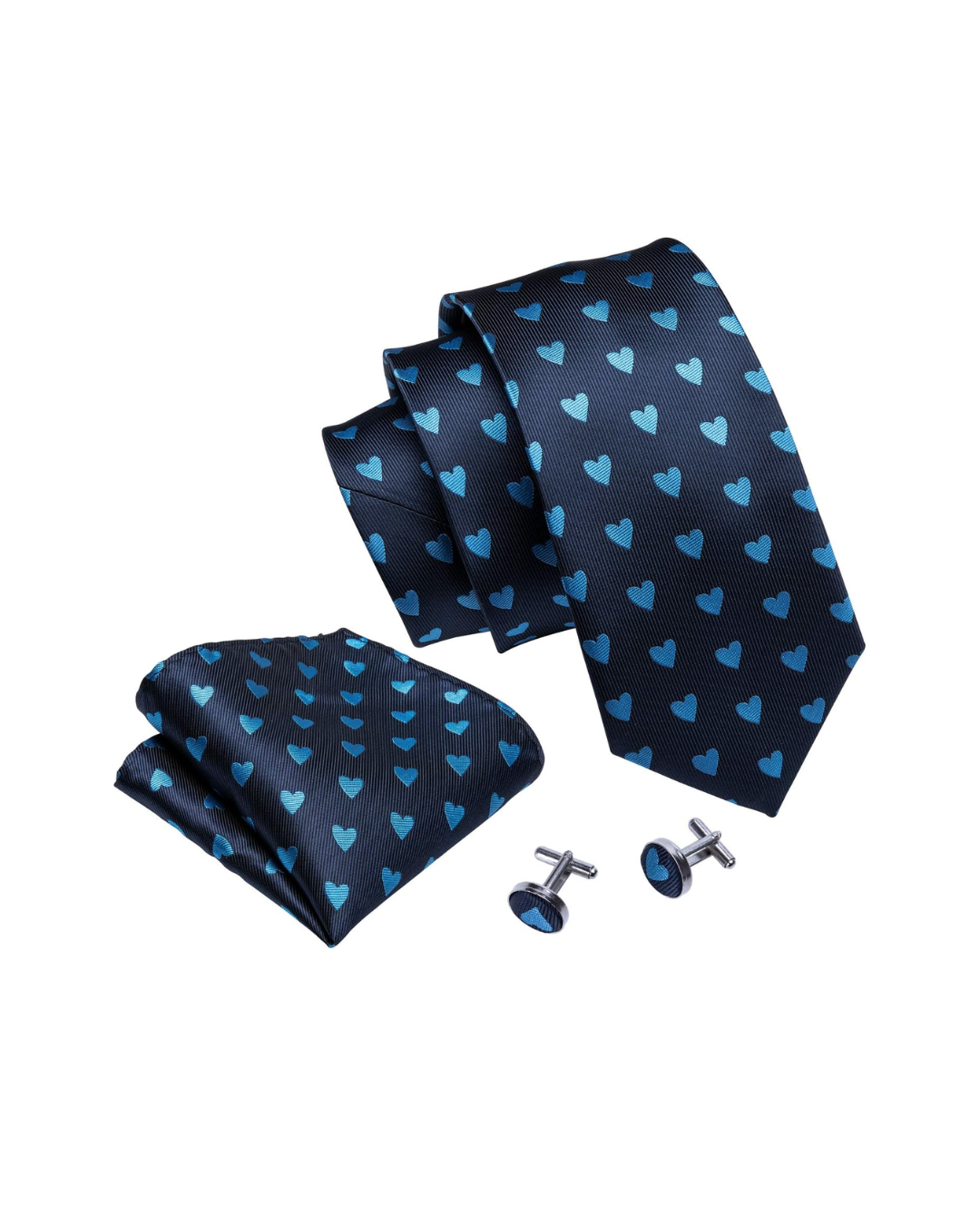 Silk Tie & Accessories Set - Tate Whalun