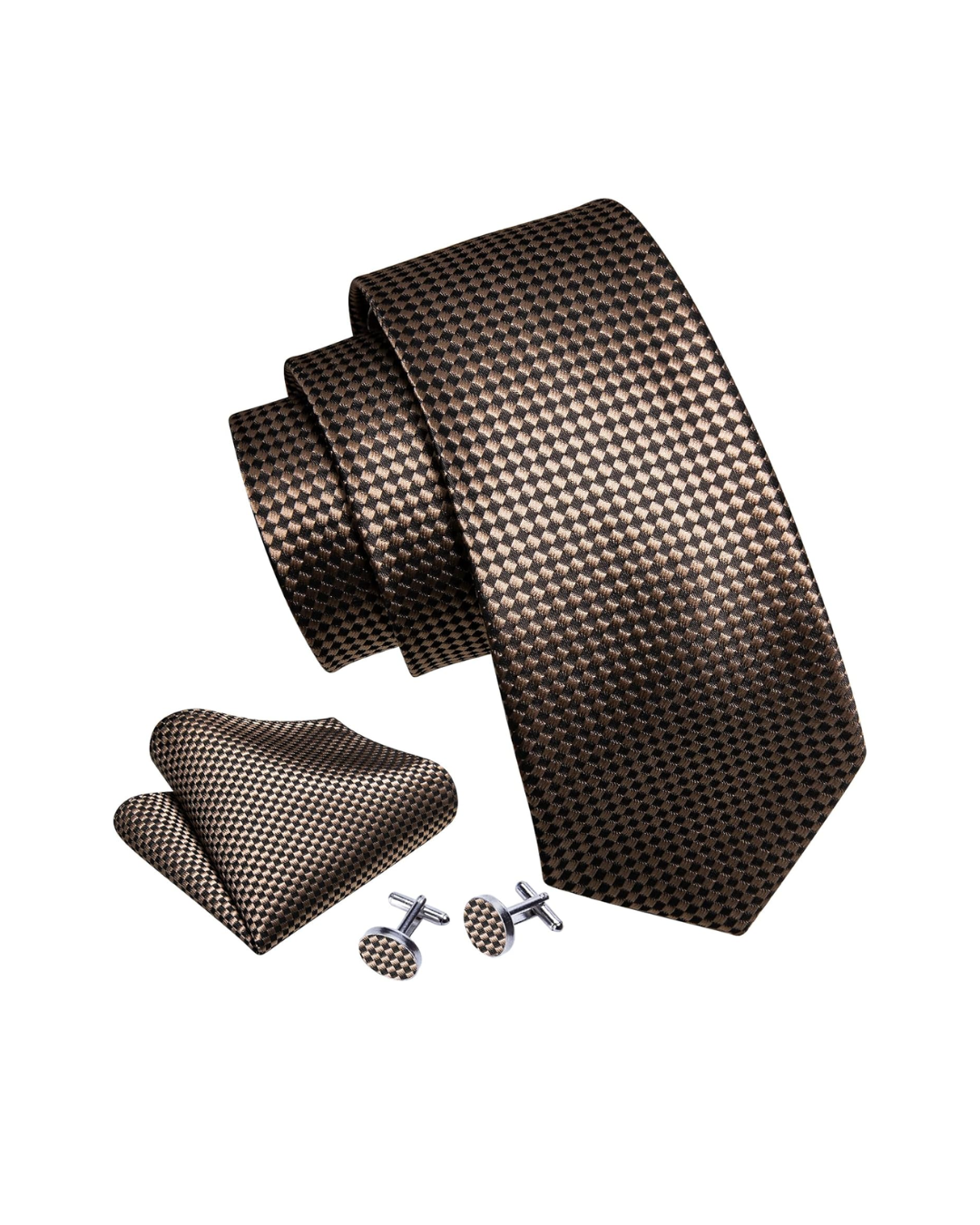 Silk Tie & Accessories Set - Tate Whalun