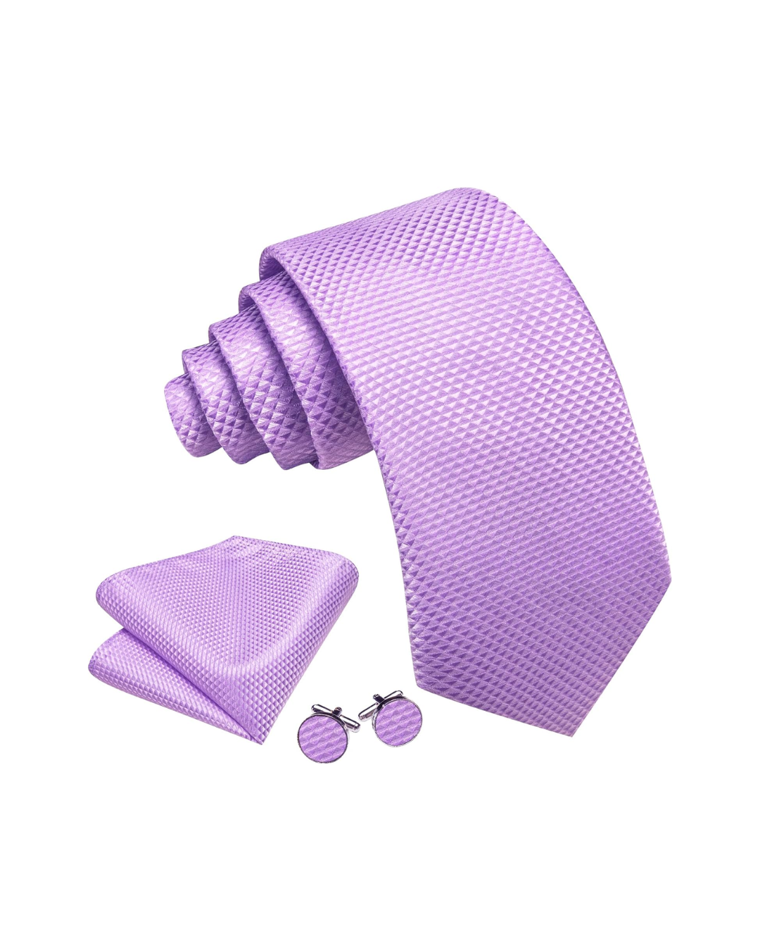 Silk Tie & Accessories Set - Tate Whalun