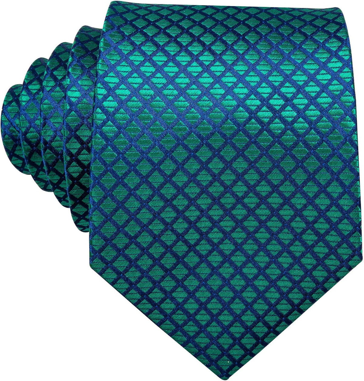 Classic Mens Ties Silk Necktie Pocket Square Cufflinks Set Woven Designer Wedding Business