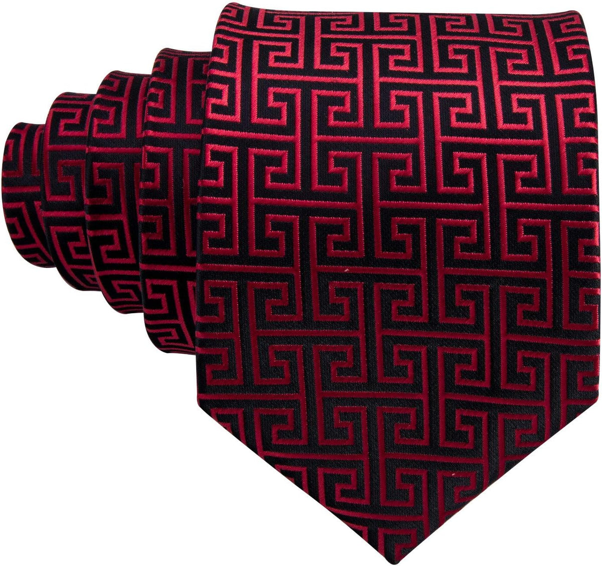 Classic Mens Ties Silk Necktie Pocket Square Cufflinks Set Woven Designer Wedding Business