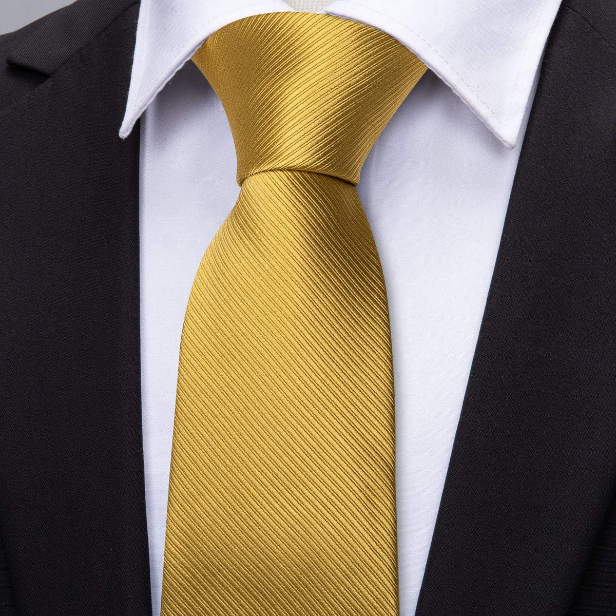 Classic Mens Ties Silk Necktie Pocket Square Cufflinks Set Woven Designer Wedding Business