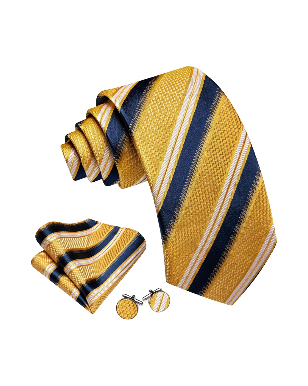 Silk Tie & Accessories Set - Tate Whalun