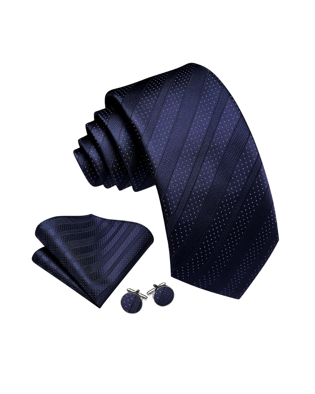 Silk Tie & Accessories Set - Tate Whalun