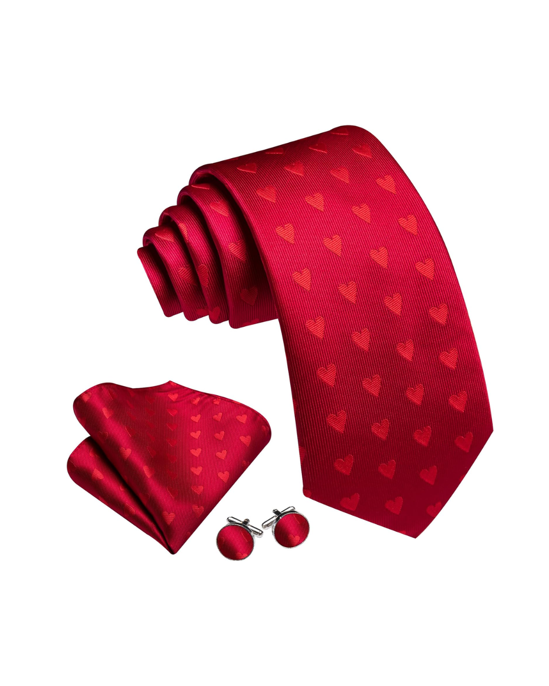 Silk Tie & Accessories Set - Tate Whalun