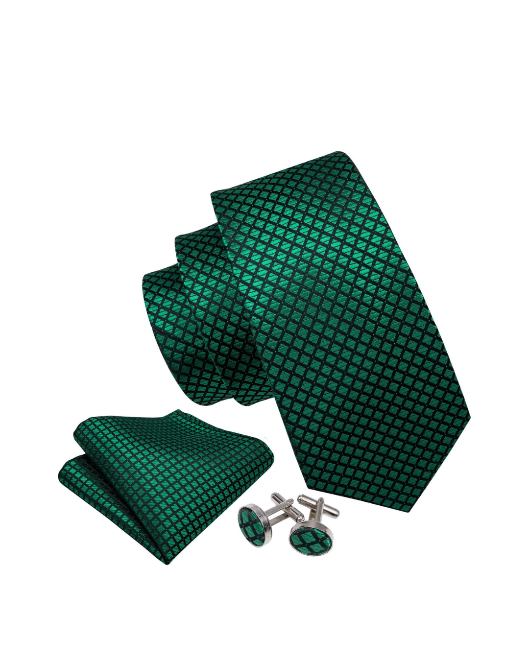 Silk Tie & Accessories Set - Tate Whalun