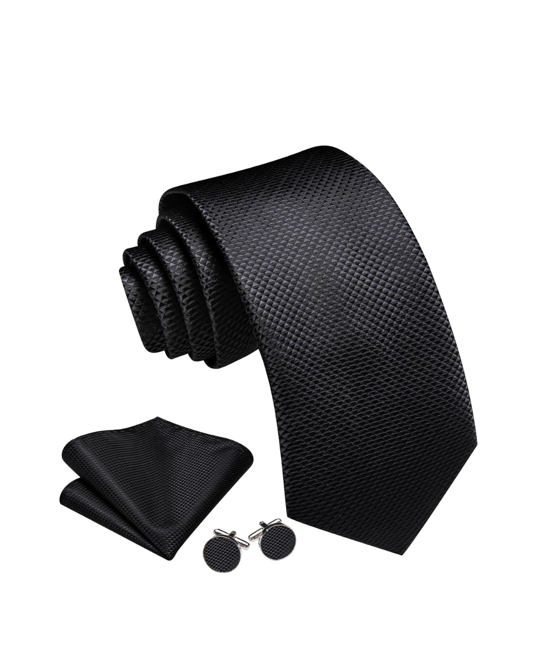 Silk Tie & Accessories Set - Tate Whalun