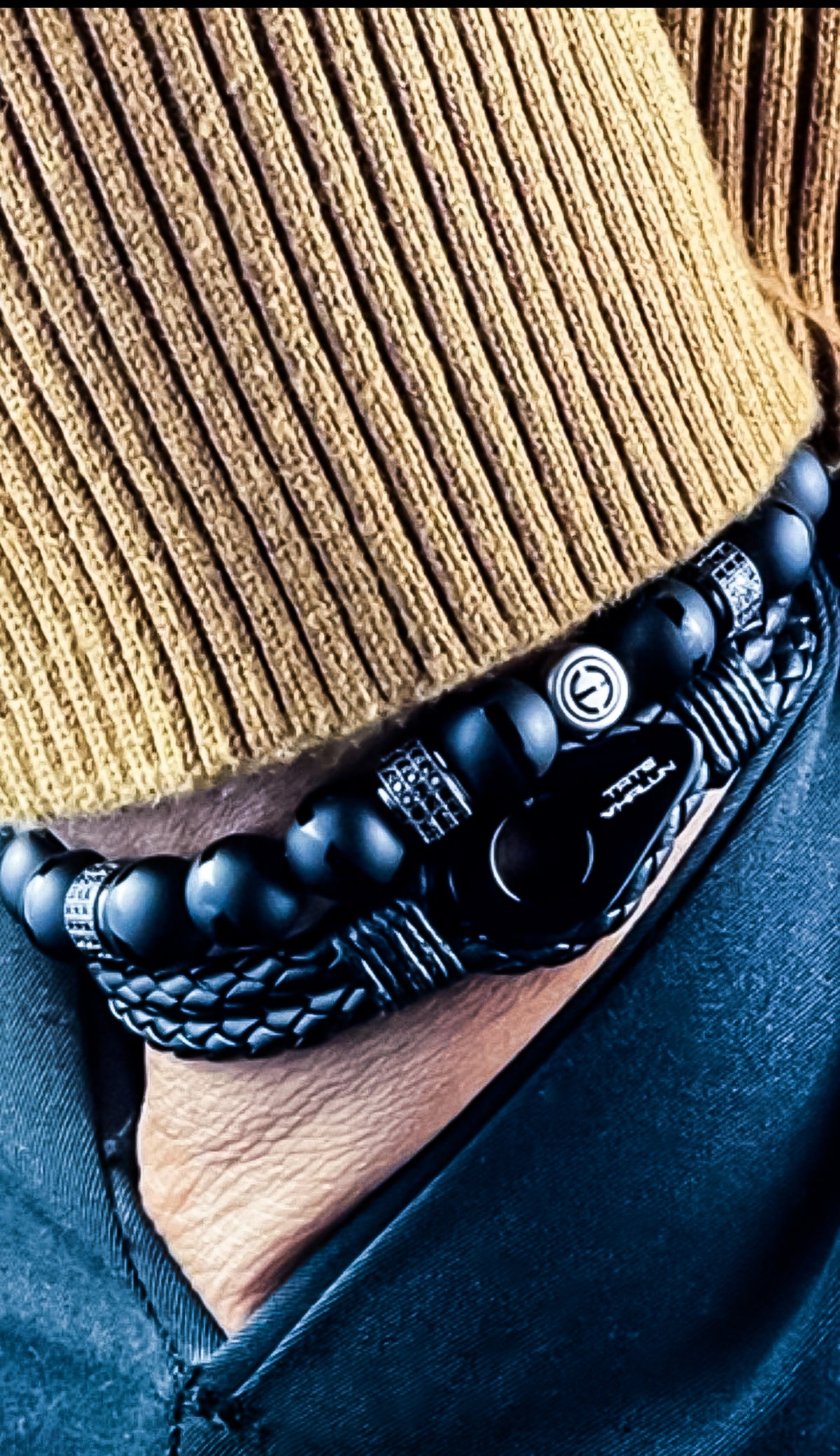 Handcrafted Titan Beaded Bracelet - Tate Whalun
