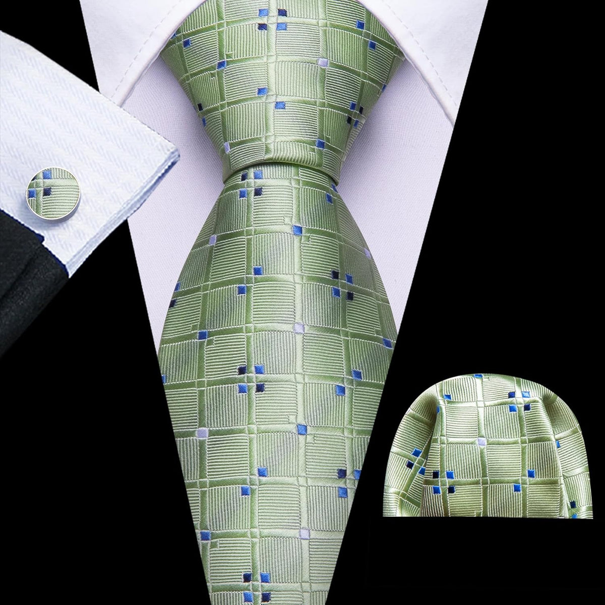 Silk Tie & Accessories Set Silk Tie & Accessories Set