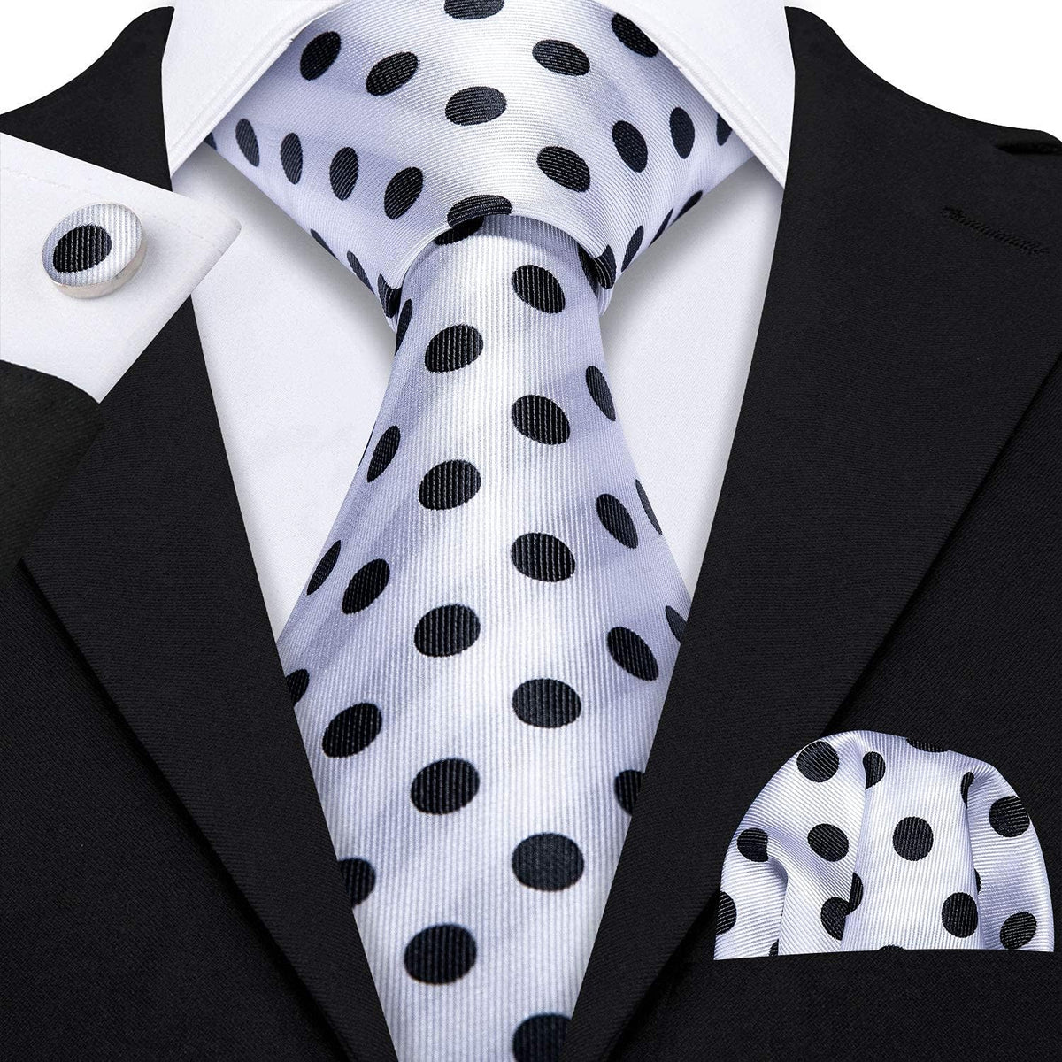 Silk Tie & Accessories Set