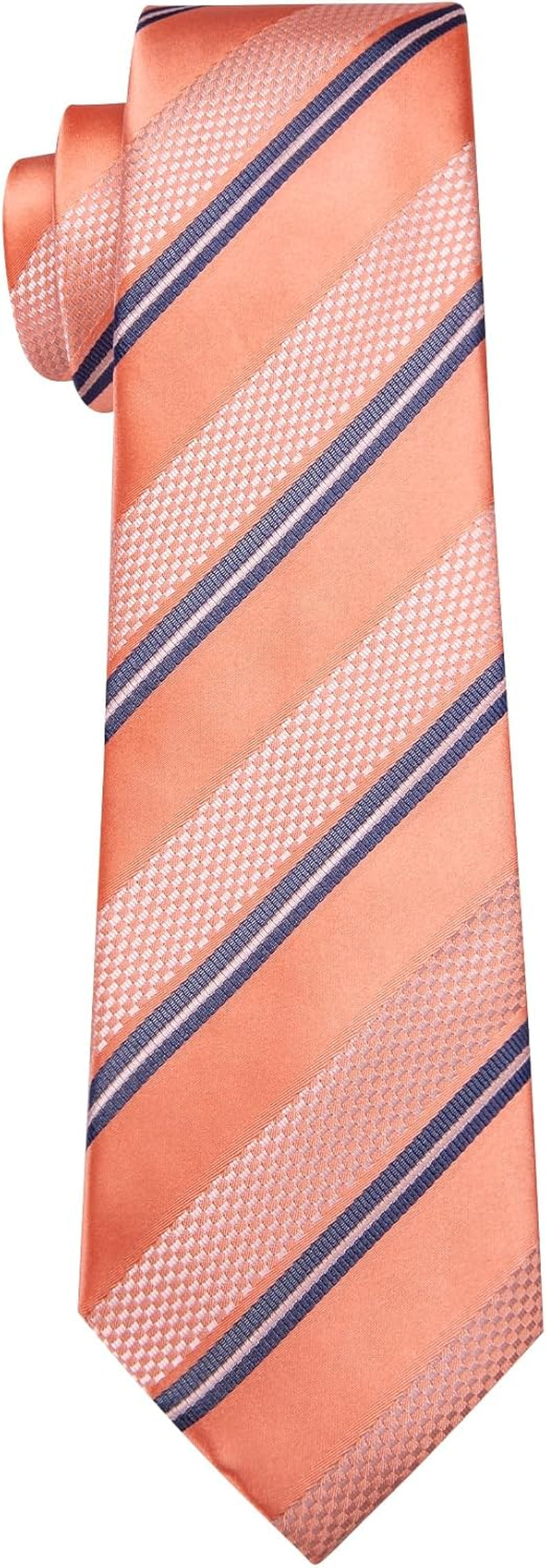 Classic Mens Ties Silk Necktie Pocket Square Cufflinks Set Woven Designer Wedding Business