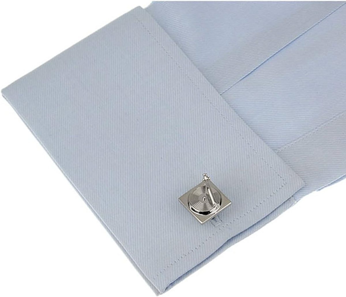 Stylish Vinyl Record Player Cufflinks for Music Lovers