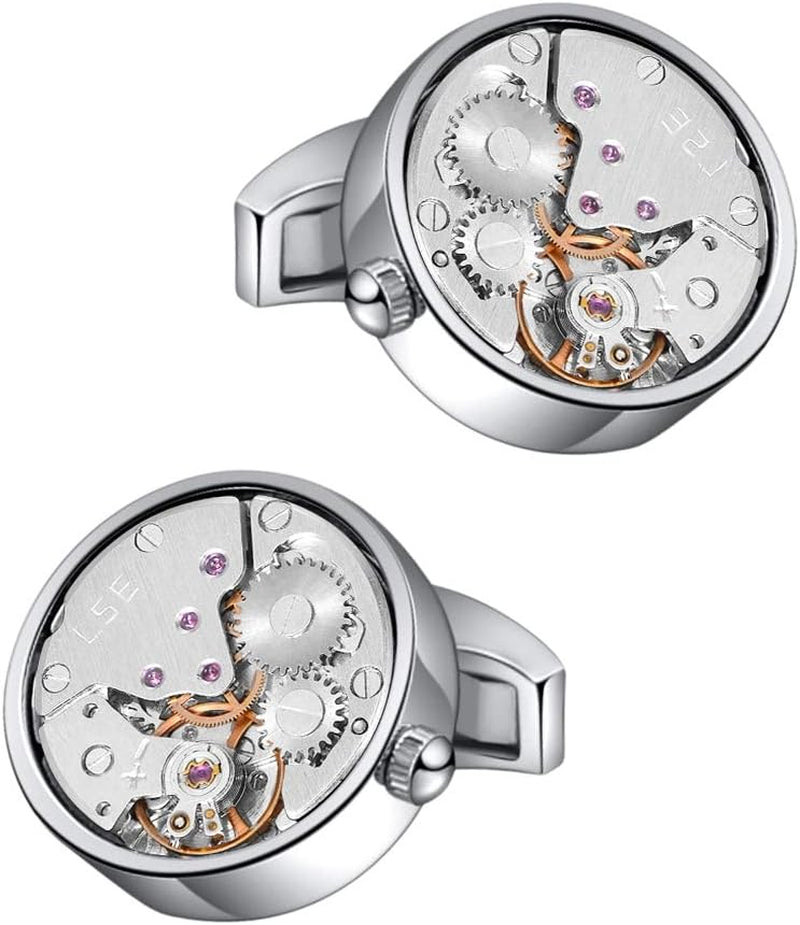 Chrono Watch Movement Cufflinks