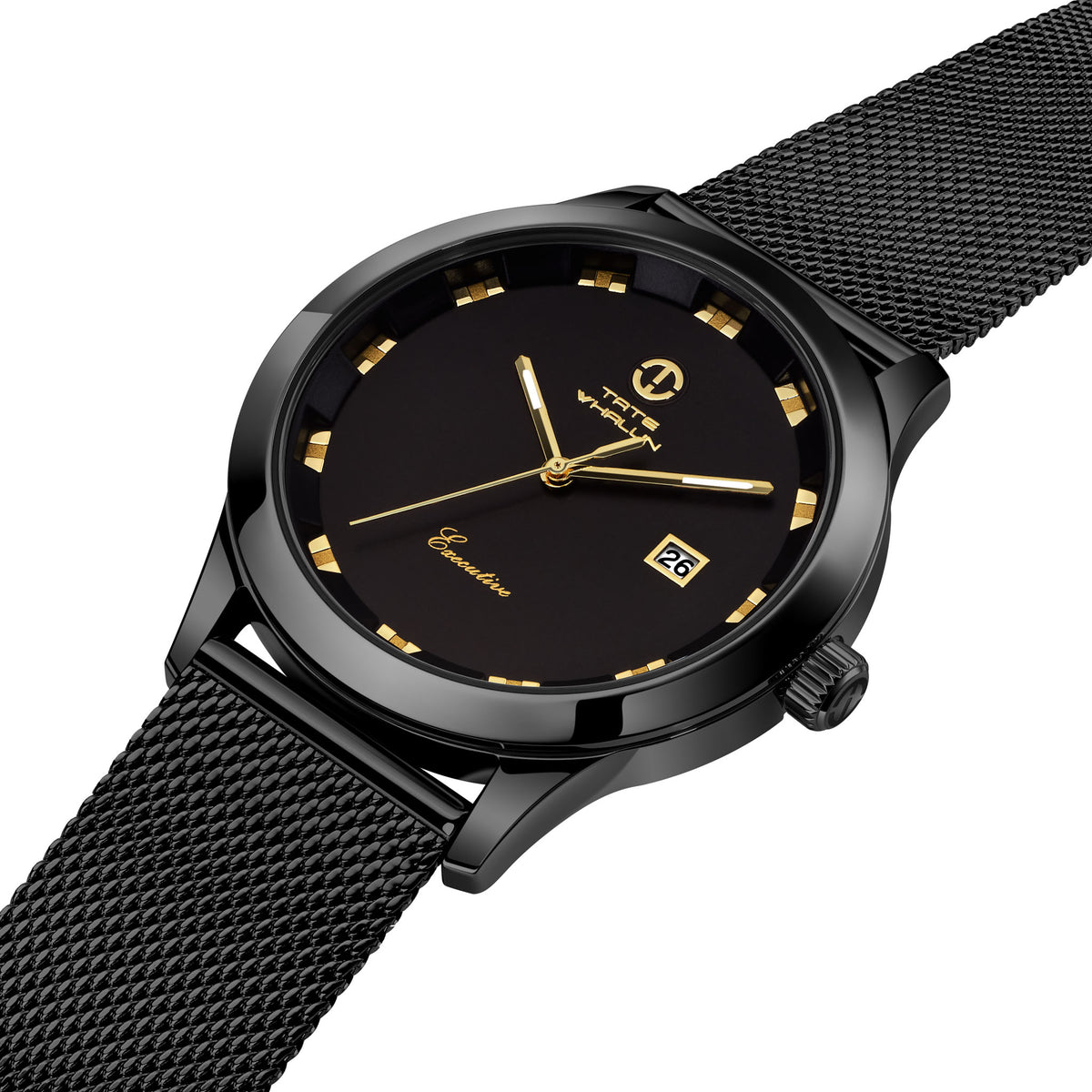 The District | Black Mesh Strap - Tate Whalun