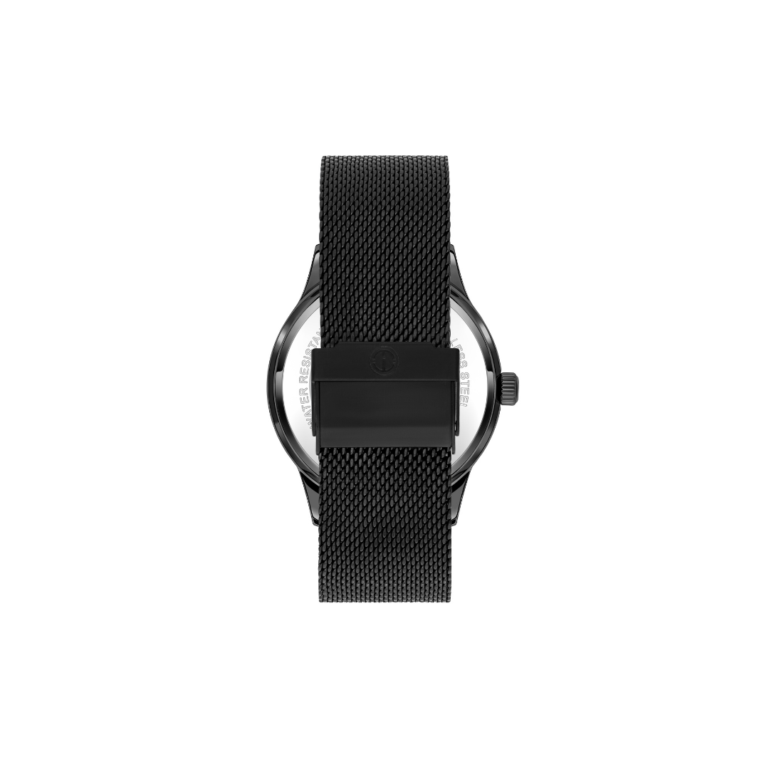 The District | Black Mesh Strap - Tate Whalun