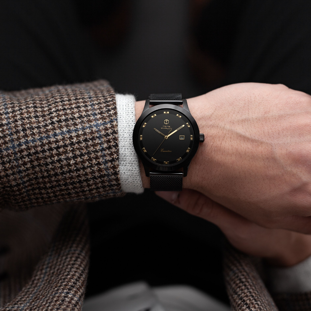 The District | Black Mesh Strap - Tate Whalun