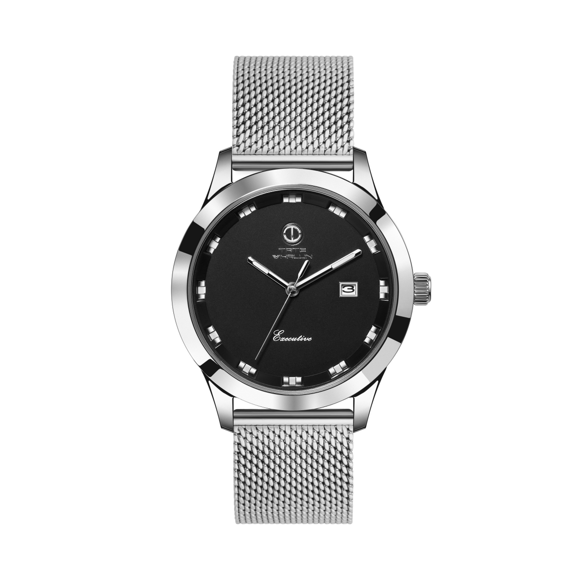 Mass. Avenue | Silver Mesh Strap - Tate Whalun